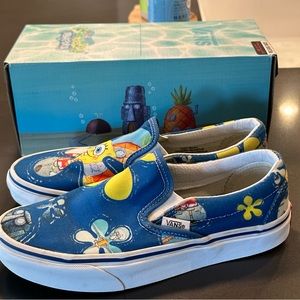 Dead Stock SpongeBob SquarePants Vans Sz. 4.5